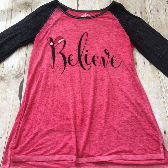 Well Worn Tops - Christmas Long Sleeve Tee Shirt